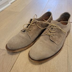 Frye suede shoes